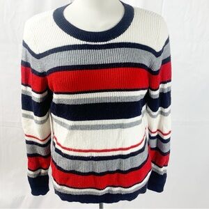 1901 Striped Crewneck Sweater NWOT– Size XL